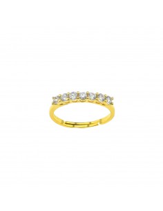 Adjustable ring with 7...