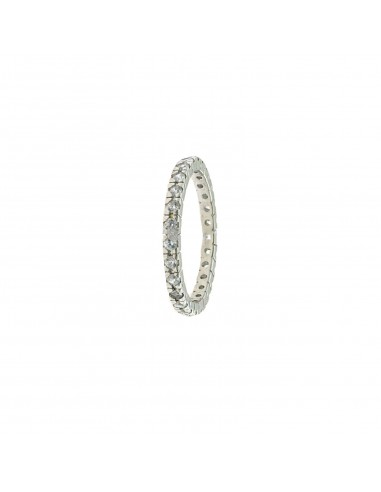 Eternity ring with 1.5 mm white...