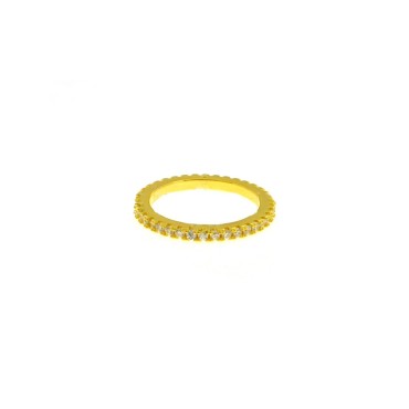 Eternity ring with white...