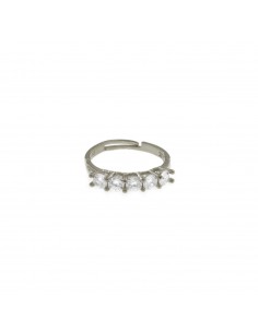 Adjustable ring with 5 3.5...