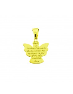 Angel plate pendant with...