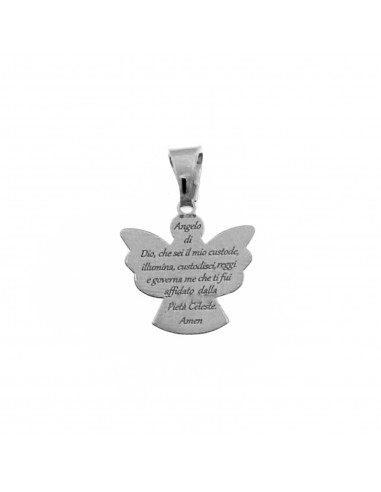 Angel plate pendant with prayer...