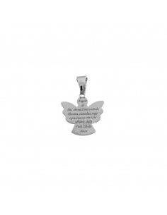 Angel plate pendant with...