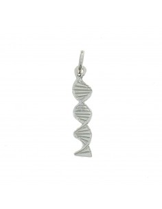 White gold plated DNA...