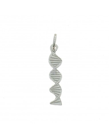 White gold plated DNA engraved plate...