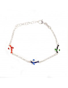 Bracciale maglia giotto con...