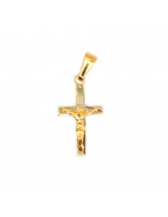 Plate cross pendant with...