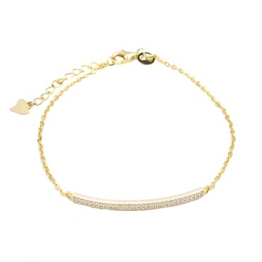 Rolo mesh bracelet with...