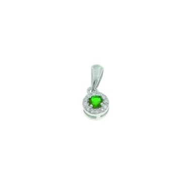 Green light point pendant...