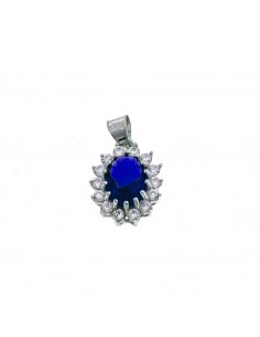 10x12 mm pendant with oval...