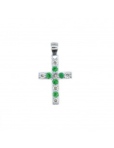 White and green zirconia...