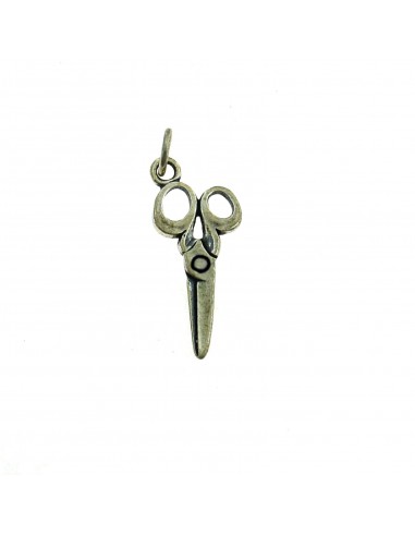 Scissor pendant in 925 silver casting