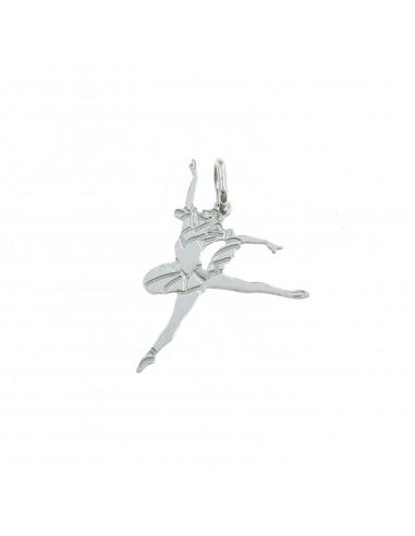 Ballerina pendant with engraved plate...