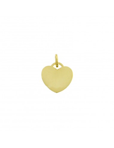 18x18 mm yellow gold plated heart...