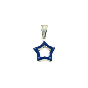 Pierced star pendant...