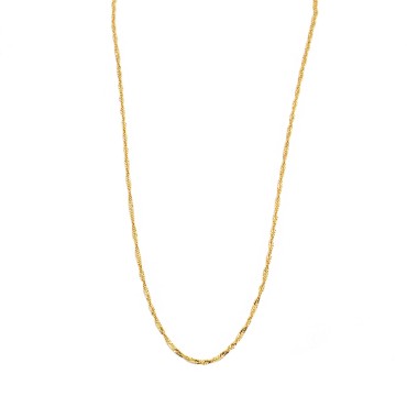 60cm Yellow Gold Plated 925...